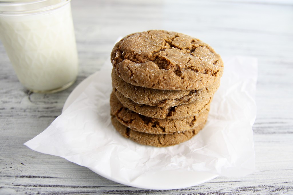 Chewy Ginger Molasses Cookies