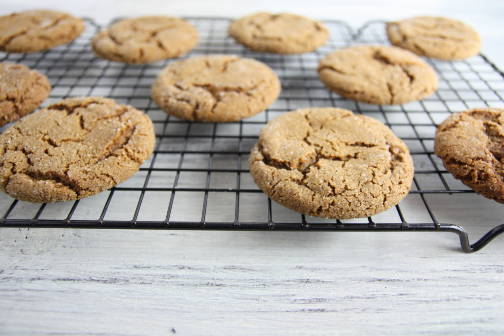 Chewy Ginger Molasses Cookies