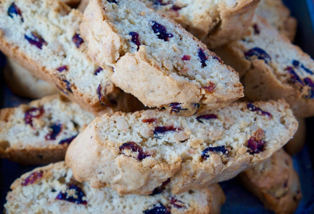 Cranberry and Pine Nut Biscotti