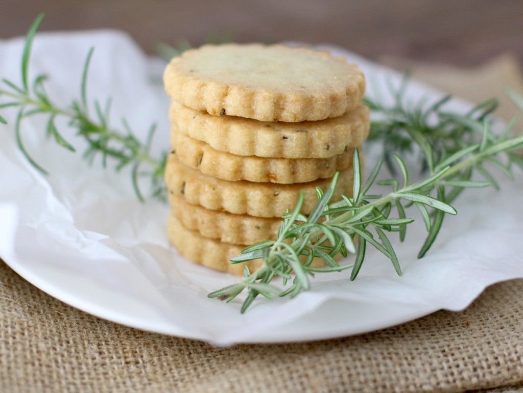 Lemon and Rosemary Shortbread